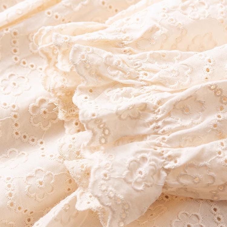 Dress/embroidery/elegant/retro/loose/comfortable/temperament/variety/breathable/soft/Skin-friendly/Versatile/Classic